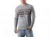 T-shirt maneci lungi calvin klein barbati - cmp 41 sj1200 grey m92