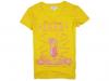 Tricou DIESEL KIDS fete - tee shirt tampada jaune
