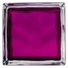 Caramida de sticla clara colorata prin injectare-Rubin