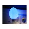 Lampa de noapte cu 4 LED-uri, ovala albastra