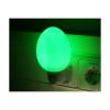 Lampa de noapte cu 4 LED-uri, ovala verde
