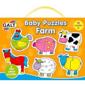 Galt - Puzzle pentru bebe - Animale de la ferma