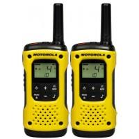 Set 2 statii walkie-talkies impermeabile 8 canale pana la 10 km TLKR T92 H2O MOTOROLA