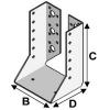 Set 20 saboti cu margini interioare 120x190x2,0 mm SI120190 ALSAFIX