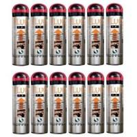 Bax 12 sprayuri cu vopsea fluorescenta rosie 500 ml 141513/12 FLUO TP&trade; SOPPEC