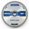 Panza circulara placata CMS pentru lemn 254x2,8x30 Z60 ATB 1897429 CONSTRUCTION IRWIN&reg;