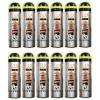 Bax 12 sprayuri cu vopsea fluorescenta galbena 500 ml 141517/12 FLUO TP&trade; SOPPEC