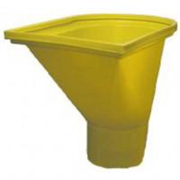 Cuva de incarcare prelungita 1030 mm tubulatura evacuare deseuri / moloz 830x430 mm TECKNOPLAST