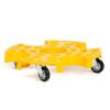 Carucior pentru roti Off Road 700 mm capacitate 180 kg cu 1 roata cu frana 70000CKWT1B WHEEL TROLLEY