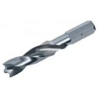 Burghiu pentru lemn HSS, coada hexagonala 1/4" C 6,3 COBIT