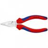 Cleste combinat cu var ascutit 145 mm DIN ISO 5746 cromat cu mansoane multicomponent 08 25 145 KNIPEX