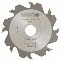 Freza disc placata  HW 105x20x4 mm Z8 pentru freza biscuiti 3608641008 BOSCH