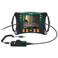 Video-endoscop cu camera &Oslash;6 mm articulata la 240&deg; si cablu semiflexibil 1 m HDV640 EXTECH