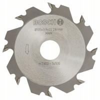 Freza disc placata  HW 105x22x4 mm Z8 pentru freza biscuiti 3608641013 BOSCH