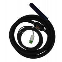 Lance vibratoare cap &Oslash;65 mm 21,0 A furtun 5 m cablu 10 m T.665 STRONG