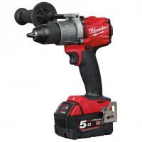 Masina de gaurit cu percutie mandrina 1,5-13 mm cu 2 acumulatori 18 V 5,0 Ah M18FPD2-502X MILWAUKEE