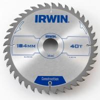 Panza circulara placata CMS pentru lemn 184x2,5x30 Z40 ATB 1897198 IRWIN&reg;