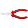 Cleste cu falci plate 140 mm cromau cu maner multicomponent 30 15 140 KNIPEX