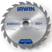 Panza circulara placata CMS pentru lemn 235x2,8x30 Z20 ATB 1897207 IRWIN&reg;