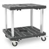 Carucior pentru roti cu extensiue 600x800 mm capacitate 250 kg cu 2 roti cu frana PALLET WHEEL TROLLEY