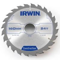 Panza circulara placata CMS pentru lemn 160x2,5x30 Z24 ATB 1907698 IRWIN&reg;