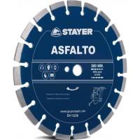 Disc diamantat pentru asfalt 350x10.0x25.4 mm ASFALTO STAYER