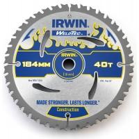 Panza circulara placata CMS WeldTech&trade; pentru lemn 184x2,4x16 Z40 AR16 ATB 1897381 IRWIN&reg;