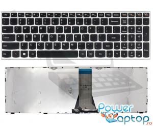 Tastatura Lenovo 25214774  Rama Argintie