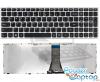 Tastatura Lenovo 25214777  Rama Argintie