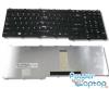 Tastatura toshiba satellite l505d s5965 negru lucios