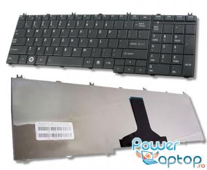 Tastatura Toshiba Satellite C670d neagra