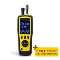 Contor particule pentru detectarea calitatii aerului TROTEC PC220 cu certificat de calibrare, Data logger pentru 5000 valori