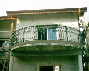 Balcon fier forjat