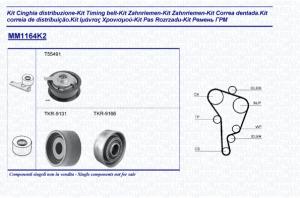 Set curea de distributie MAGNETI MARELLI Skoda Octavia