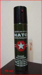 Spray paralizant pentru autoaparare Nato 90 ml