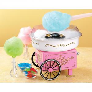 Aparat pentru preparat vata pe bat Candy Maker Roz