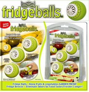 Fridge Balls bile de prospetime in frigider