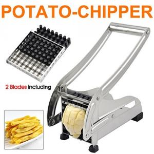 Feliator pentru cartofi pai profesional Potato Chipper Metalic