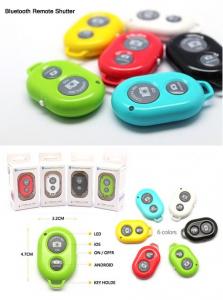 Telecomanda Bluetooth Shutter de la distanta Selfie sau Bluetooth