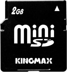 Card memorie Kingmax Mini-SD Card 2GB