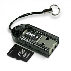 Card memorie Kingston Micro-SD 4GB cu Reader (Black)