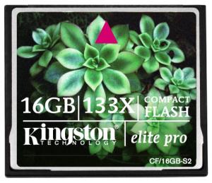 Card memorie Kingston CF 16GB  Elite Pro 133X