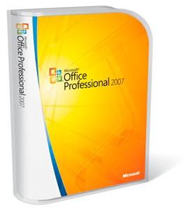 Microsoft office pro 2007