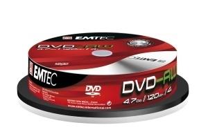 Emtec DVD-RW 4.7GB Cake Box