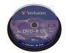 Verbatim dvd+r dl 43666 logo double