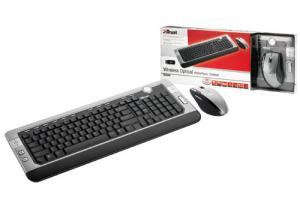 Kit tastatura+mouse Trust  Wireless Deskset DS-3700R