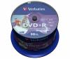Verbatim dvd+r 16x azo+ inkjet