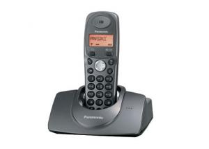 Telefon fara fir DECT Panasonic KX-TG1100FXT/S