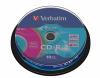 CD-R Verbatim Mini Spindle Colour 24x 210MB