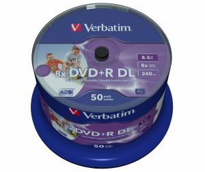Verbatim DVD+R Double Layer 8x Inkjet